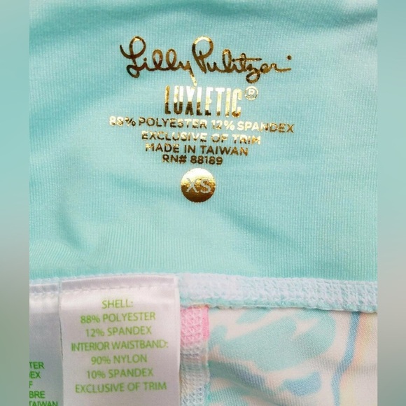 Lilly Pulitzer Luxletic Sailboat Nautical Weekender Leggings You Gotta Regatta - Picture 5 of 5